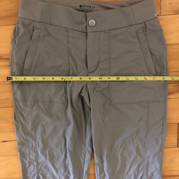 Athleta Trekkie Jogger Pants Size 2 Grey - Picture 7 of 9